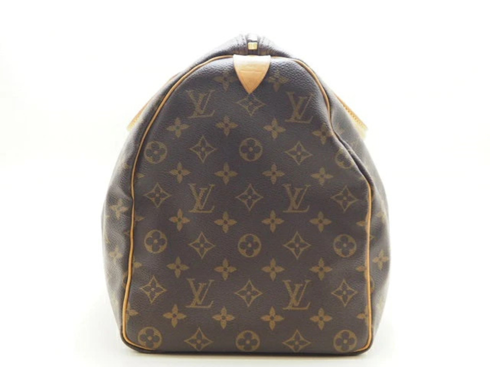 Louis Vuitton Keepall Bag Monogram Boston Brown